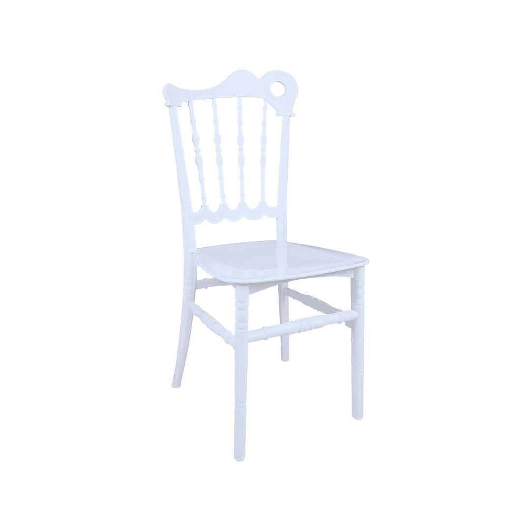 Mandella Karmen Düğün Sandalyesi Model 4 (2 Adet) Beyaz