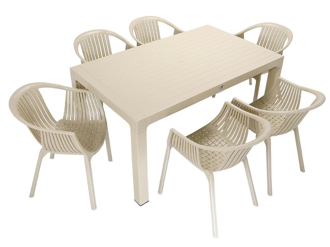 Mandella Wood 90x150 Roma Koltuk Masa Takımı ÇÖLBEJİ