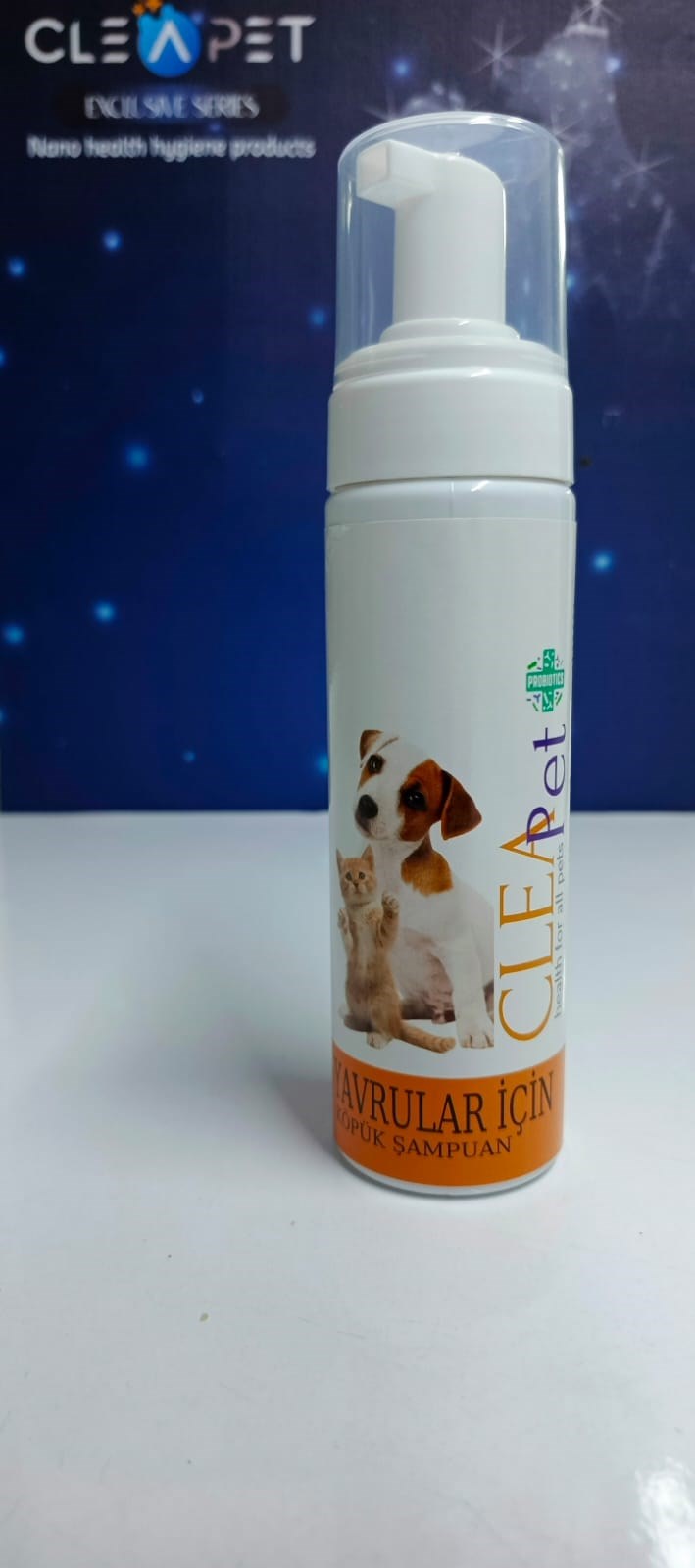 YAVRULAR İÇİN KÖPÜK ŞAMPUAN