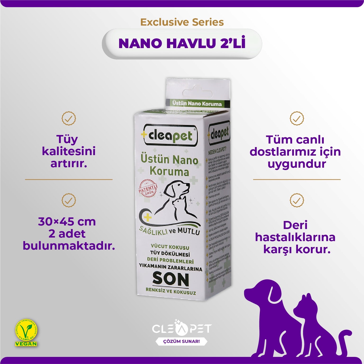 HİJYEN NANO HAVLU 2 'Lİ