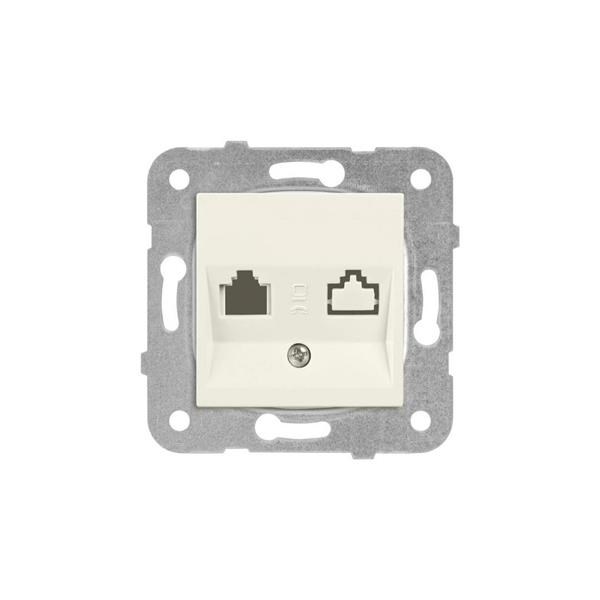 K/M KREM İKİLİ DATA JACKSIZ MEK+D/K