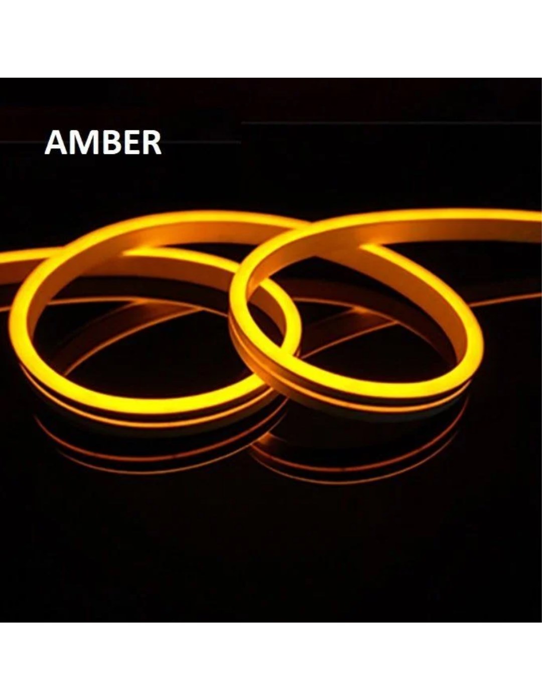 12V NEON LED HORTUM (AMBER)