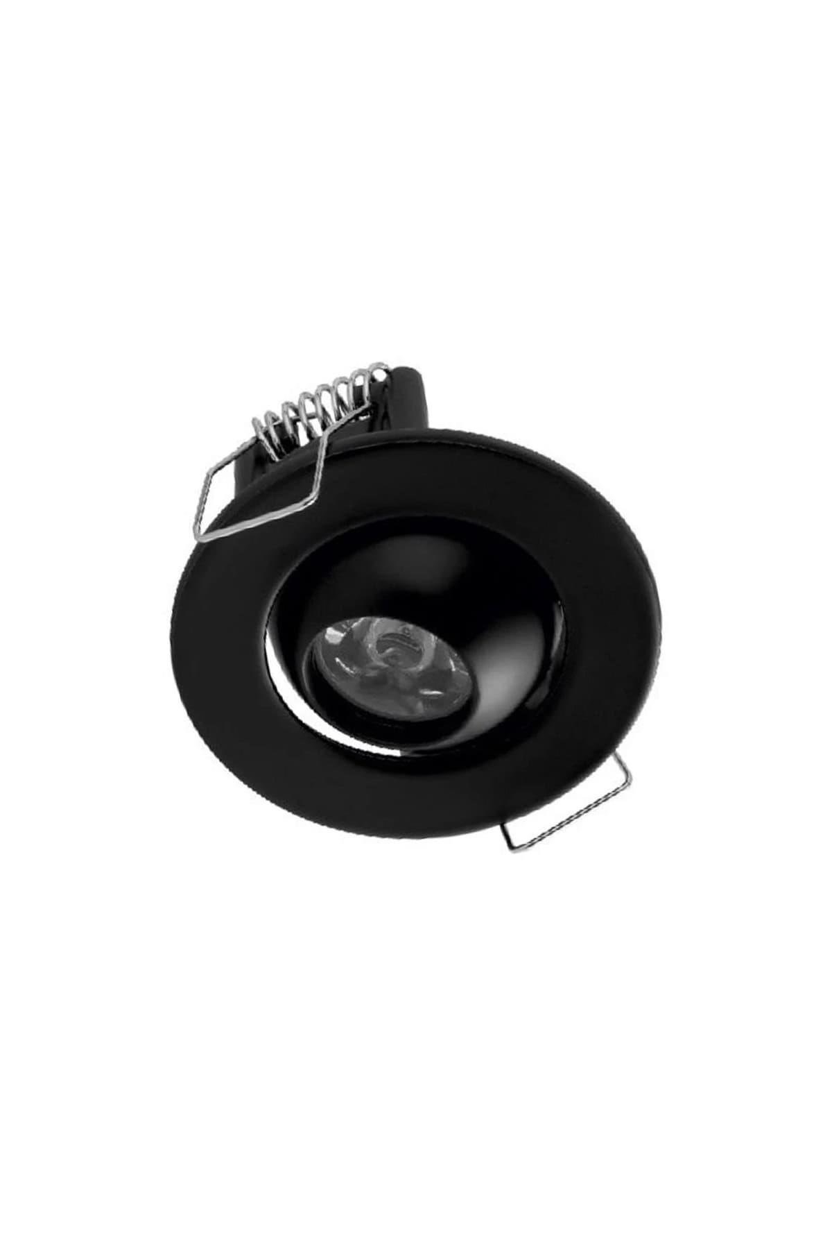 1,5W POWER LED UFO SPOT (SİYAH KASA ) (BEYAZ)