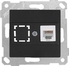 RİTA MEK TUŞ TELEFON PRİZİ 1XRJ12 SİYAH