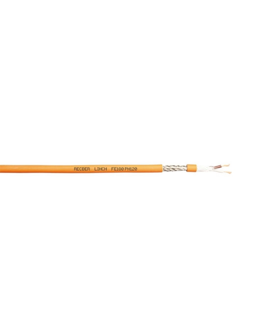 LIHH FE180 PH120 2x1,5mm2 Yangına Dayanıklı Sinyal Kontrol Kablosu