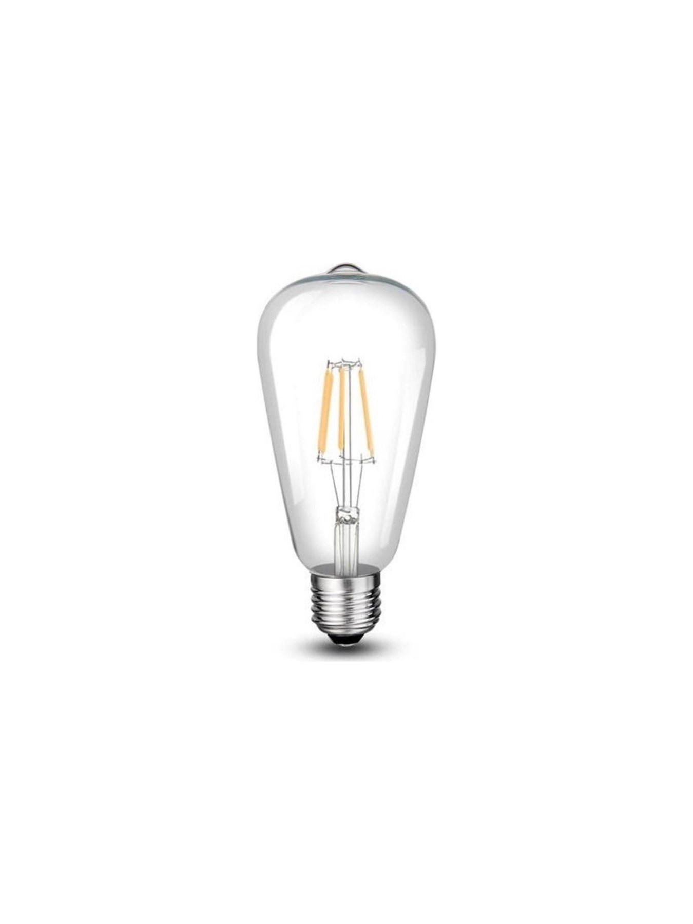 8W EDİSON  LED AMPUL (ST-64)(GÜNIŞIĞI)