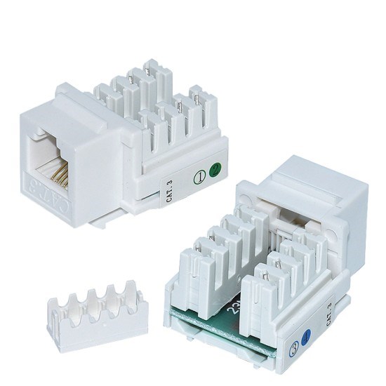 45X45 TEL.KONNEKTÖRÜ (1X4) CAT 3