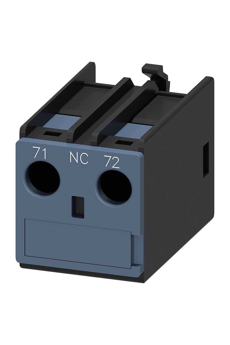 YARDIMCI KONTAK BLOKLARI; 3RT2 ÜZERİNE TAKILABİLEN TİPLER; BOY:S00 ve S0 1NC