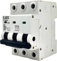 25 AMPER SİGORTA ( C TİPİ / TRİFAZE / 4.5 kA )
