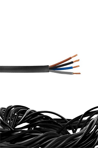 H05VV-F (TTR) 4X1,5 SİYAH