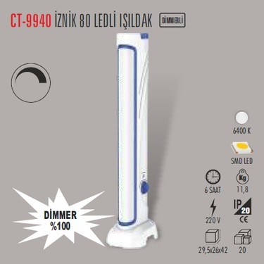 İZNİK 80 LEDLİ IŞILDAK