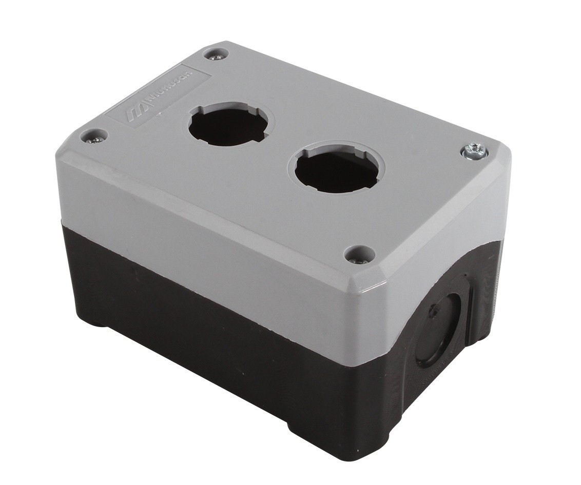 2 Lİ ETANJ BUTON KUTUSU (YENİ MODEL) GRİ/SİYAH