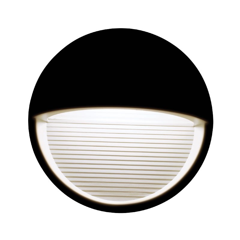 3W SIYAH 3000K LED DUVAR APLIGI