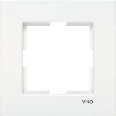 KARRE BEYAZ TEKLİ ÇERÇEVE