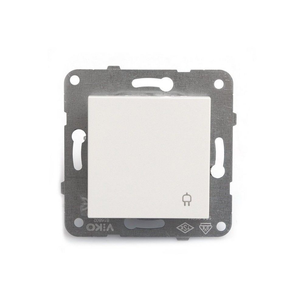 K/M BEYAZ KAPAKLI TOP PRİZ Ç.K. MEK+D/K