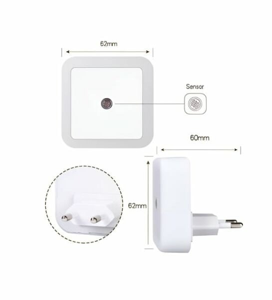 FOTOSELLİ GECE LAMBASI AMBER