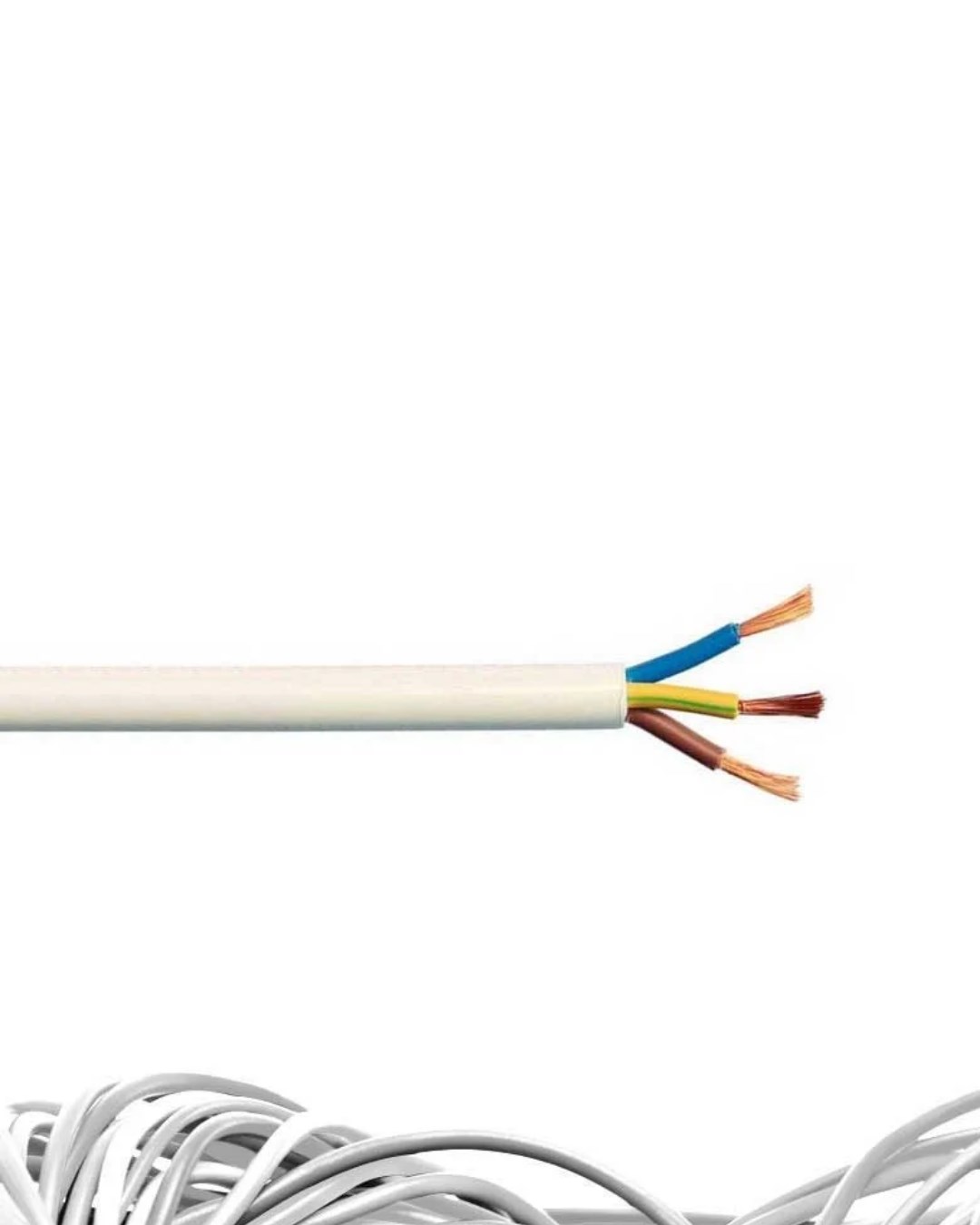 H05VV-F (TTR) 3X2,5 BEYAZ