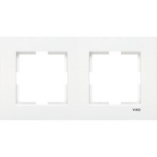 KARRE BEYAZ İKİLİ ÇERÇEVE