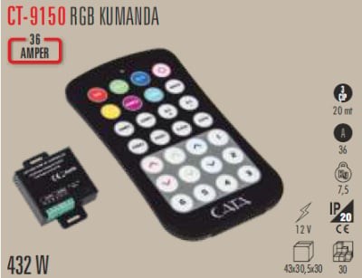 36 AMPER RGB KUMANDA