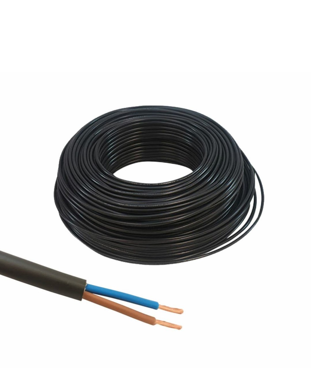 H05VV-F (TTR) 2X1 SİYAH