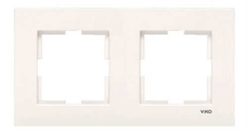 KARRE KREM İKİLİ ÇERÇEVE