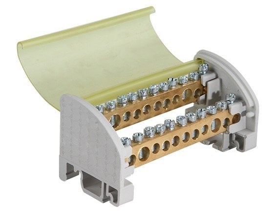 125A 2 KUTUPLU DAĞITIM ÜNİTESİ 15 DELİKLİ