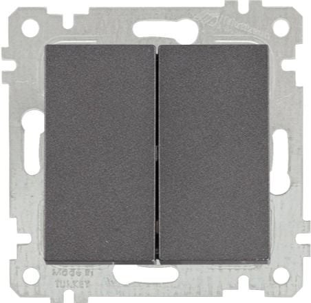 RİTA MEK TUŞ KOMÜTATÖR (VİDALI) FÜME