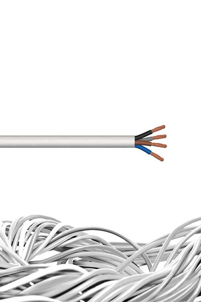 H05VV-F (TTR) 4X1,5 BEYAZ