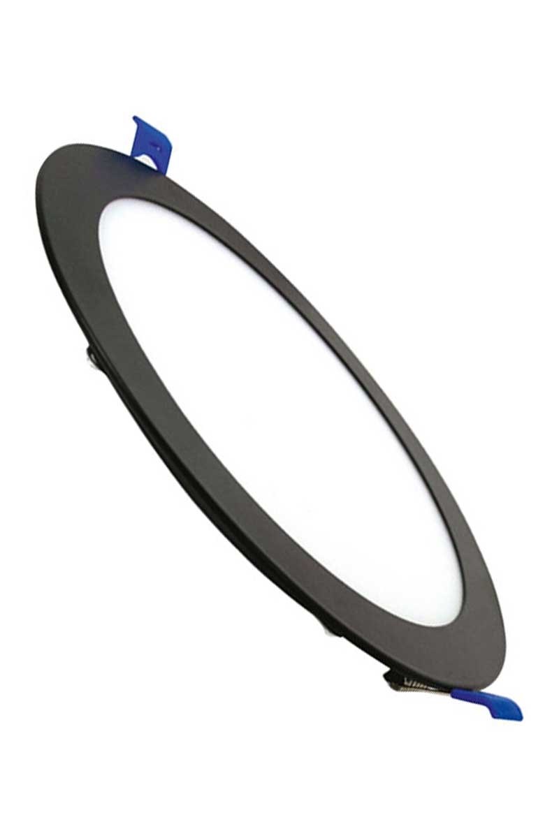 12W SİYAH 3000K SIVA ALTI YUVARLAK LED PANEL