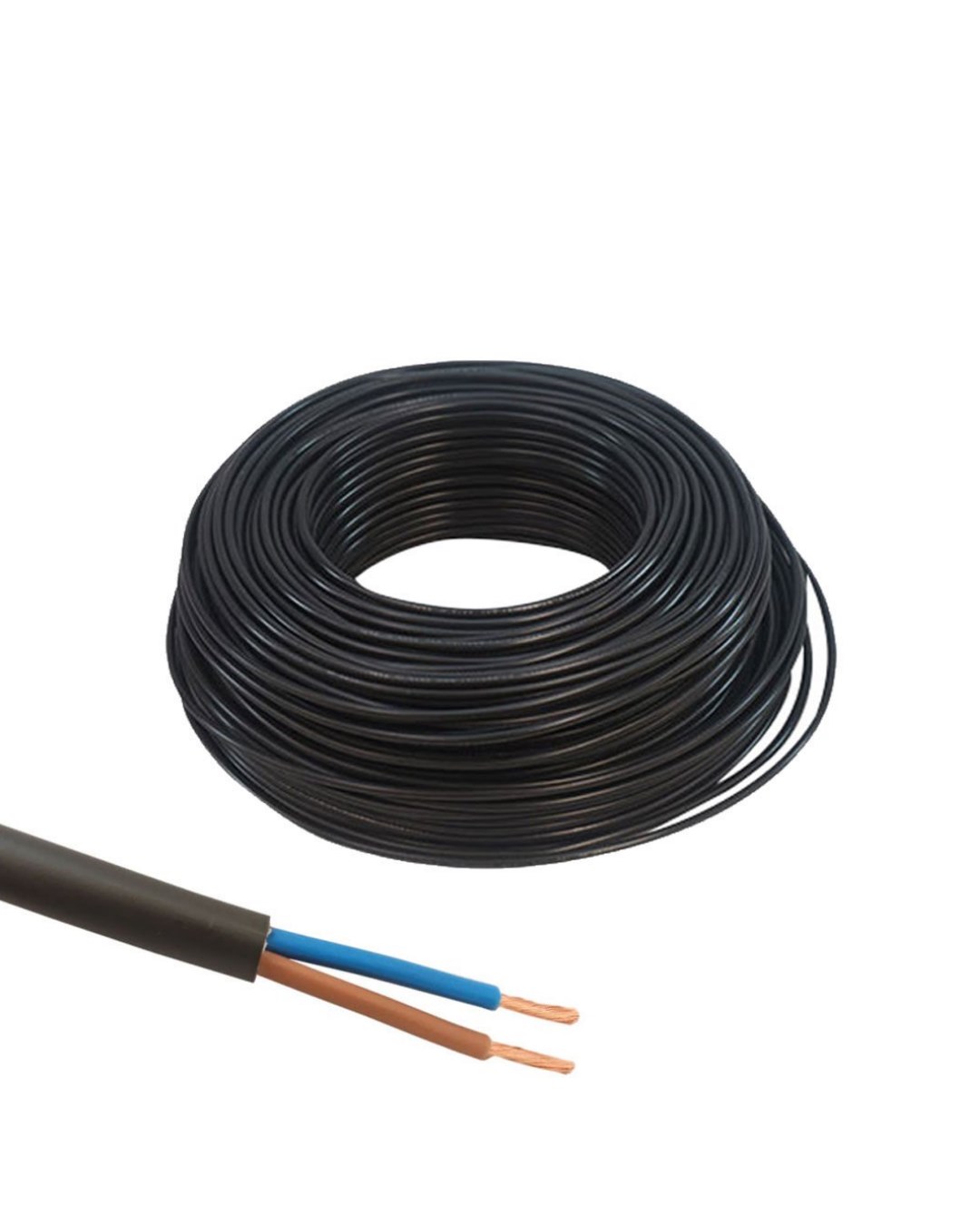 H05VV-F (TTR) 2X1,5 SİYAH