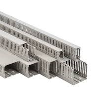 100X60 KABLO KAN.(DELİKLİ)(GRİ)(2M)(PROMEX)