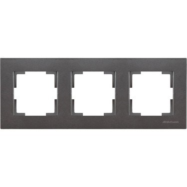 RİTA ÜÇLÜ YATAY ÇERÇEVE FÜME