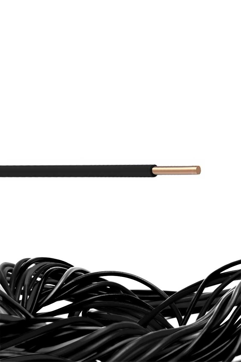 H07V-U (NYA) 1X1,5 SİYAH