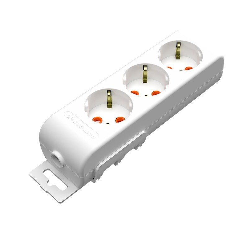 RI-TECH ÜÇLÜ TOP.LI GRUP PRİZ(Ç.K.)(5 MT)