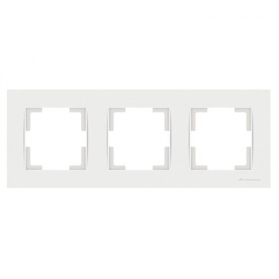 RİTA ÜÇLÜ YATAY ÇERÇEVE BEYAZ