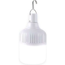 30W TAŞINABİLİR ŞARJLI LED AMPUL(BEYAZ)(4 FONKSİYONLU)