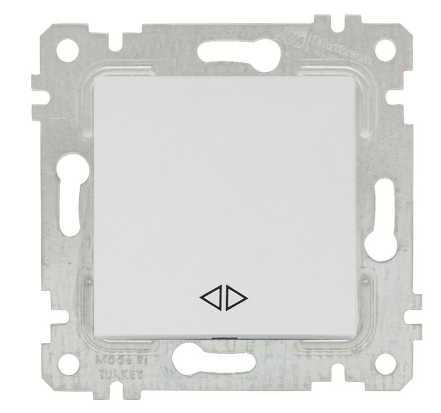 RİTA MEK TUŞ DEVİATÖR(ARA VAVİEN)(VİDALI) BEYAZ