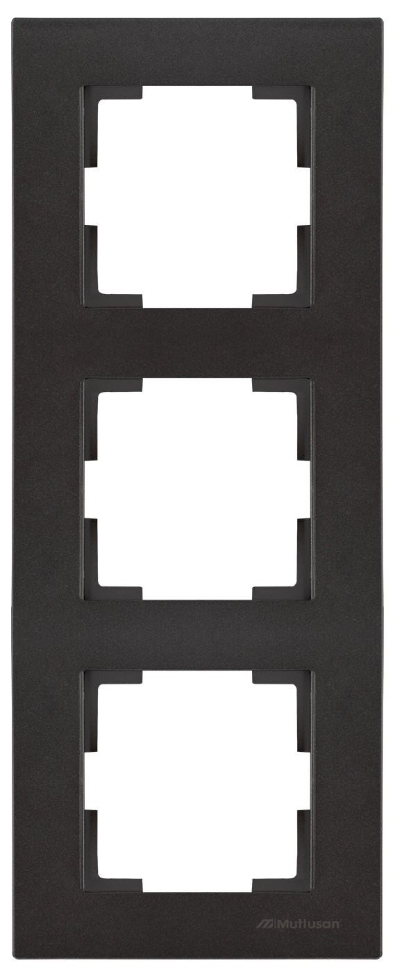 RİTA ÜÇLÜ DİKEY ÇERÇEVE SİYAH