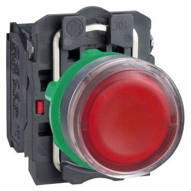 SW-AW3475 22MM LEDLİ  IŞIKLI YAYLI BUTON STOP (110-240)VAC