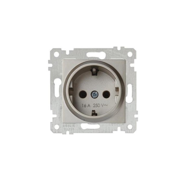 RİTA MEK TUŞ TOP.LI PRİZ TİTANYUM