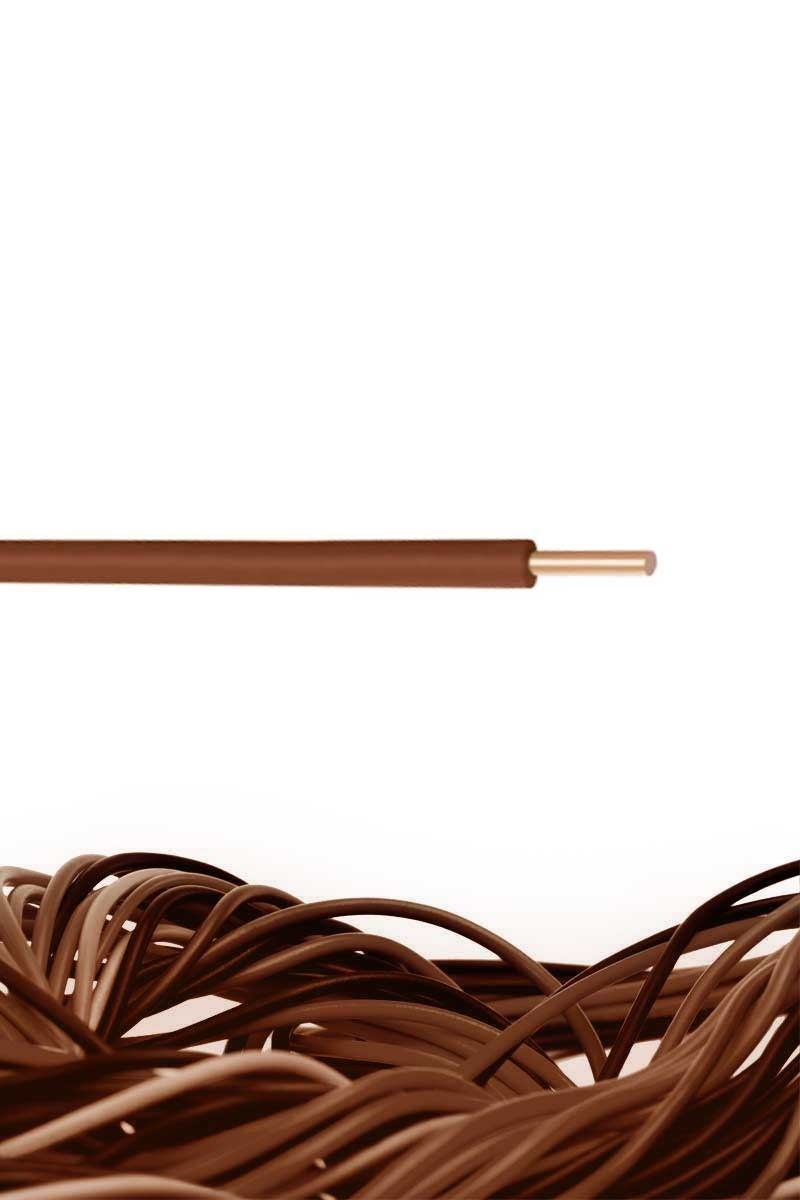 H07V-U (NYA) 1X1,5 KAHVE