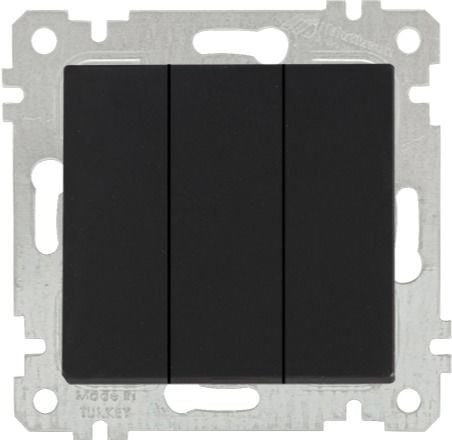 RİTA MEK TUŞ ÜÇLÜ ANAHTAR (VİDALI) SİYAH