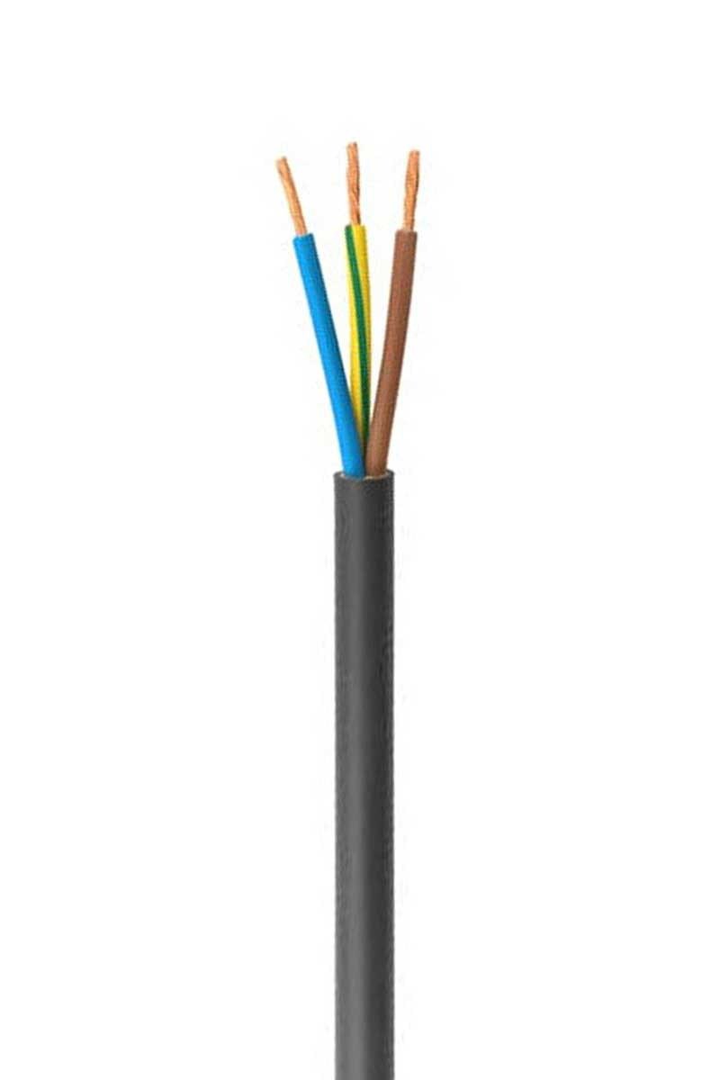 H05VV-F (TTR) 3X0,75 SİYAH