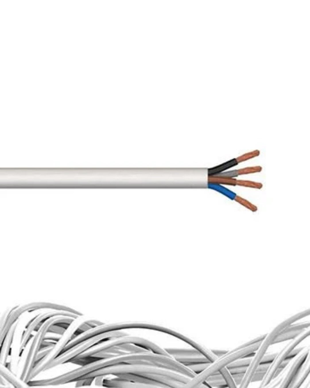 H05VV-F (TTR) 4X2,5 BEYAZ