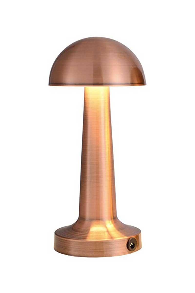 2W COPPER GÖVDE LEDLİ DOKUNMATİK DİMLİ MASA LAMBASI