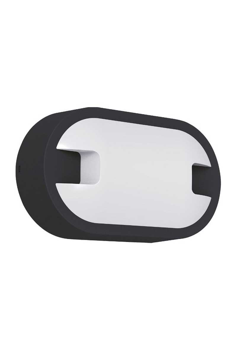 15W 6500K SIVA ÜSTÜ ARMATÜR SİYAH GÖVDE