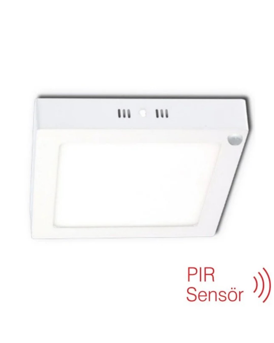 İNOLED SENSÖLÜ ARMATÜR R KARE BEYAZ SIVA ÜSTÜ
