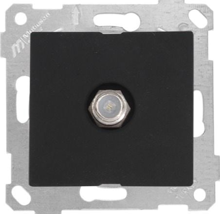 RİTA MEK TUŞ TV PRİZİ F DİŞİ SİYAH