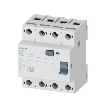 A TİPİ HATA AKIMI KORUMA ANAHTARI-FI (KAÇAK AKIM KORUMA RÖLESİ); 125A; 400V; 300mA; 3FAZ+NÖTR; 70mm