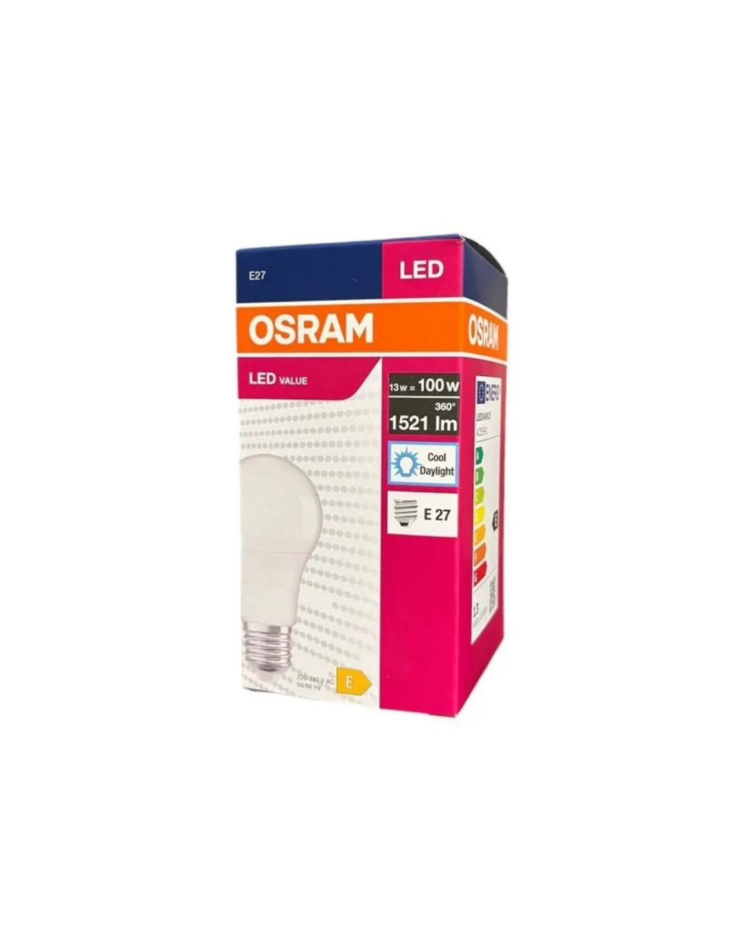 13,5 W OSRAM-BEYAZ-VALUE LED AMPÜL E27 6500